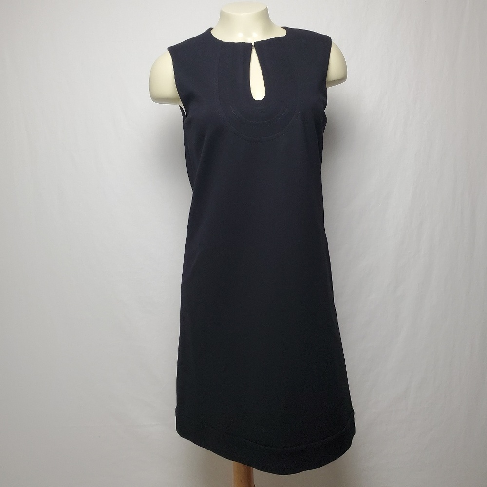 Diane Von Furstenberg Black A-Line Dress Size 4